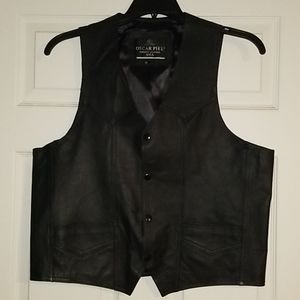 Oscar Piel Leather Vest